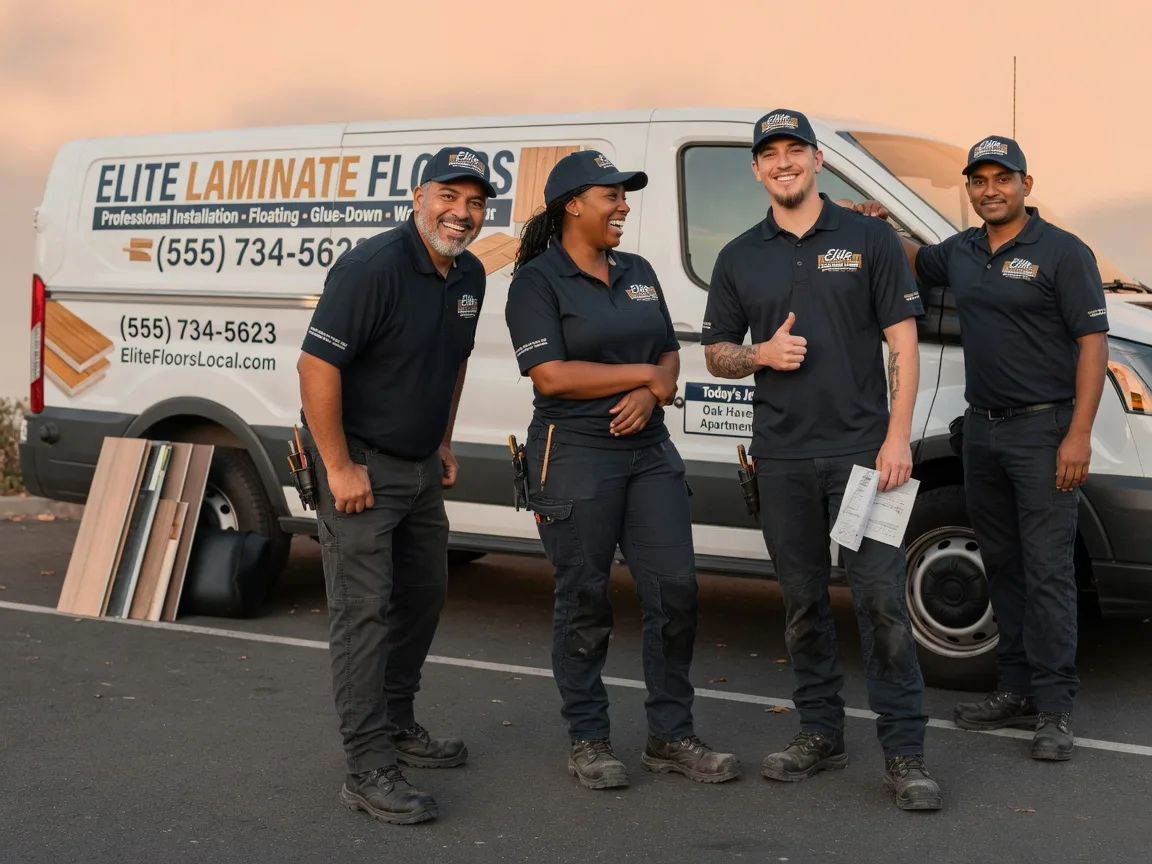 Laminate flooring installation company in Buda, IL